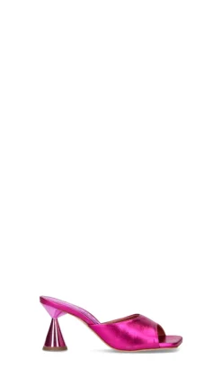 VICENZA Ciabatta donna viola in pelle