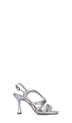 VICENZA Sandalo donna argento in pelle