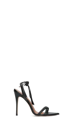 VICENZA Sandalo donna nero in pelle