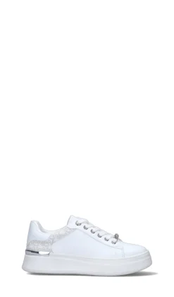 VIOLABLU' Sneaker donna bianca in pelle