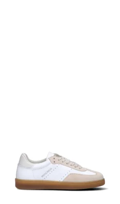 WOOLRICH Sneaker donna bianca/beige in pelle